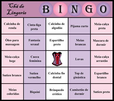 Bingo Para Ch De Lingerie