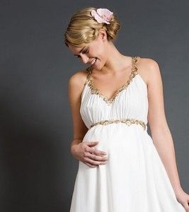vestidos de noiva gravida para casamento civil