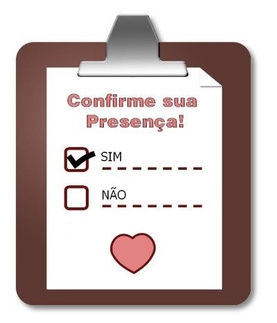 Entre no site e confirme sua presença!