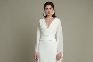 Vestido de noiva para casamento civil