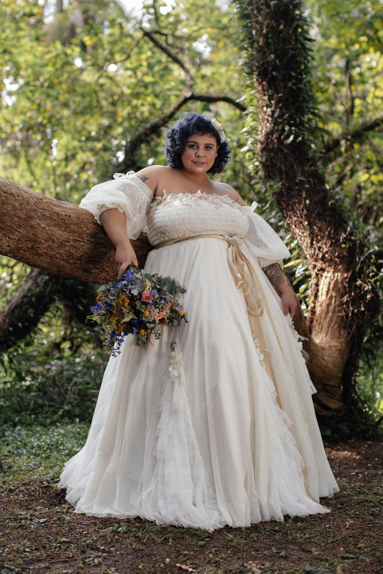 Vestido de noiva para casamento civil