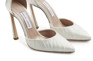 Sapato branco para a noiva