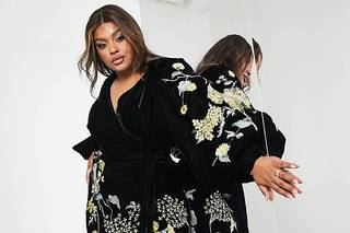 Vestido de festa plus size