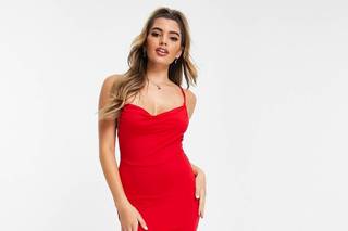 vestido vermelho para casamento