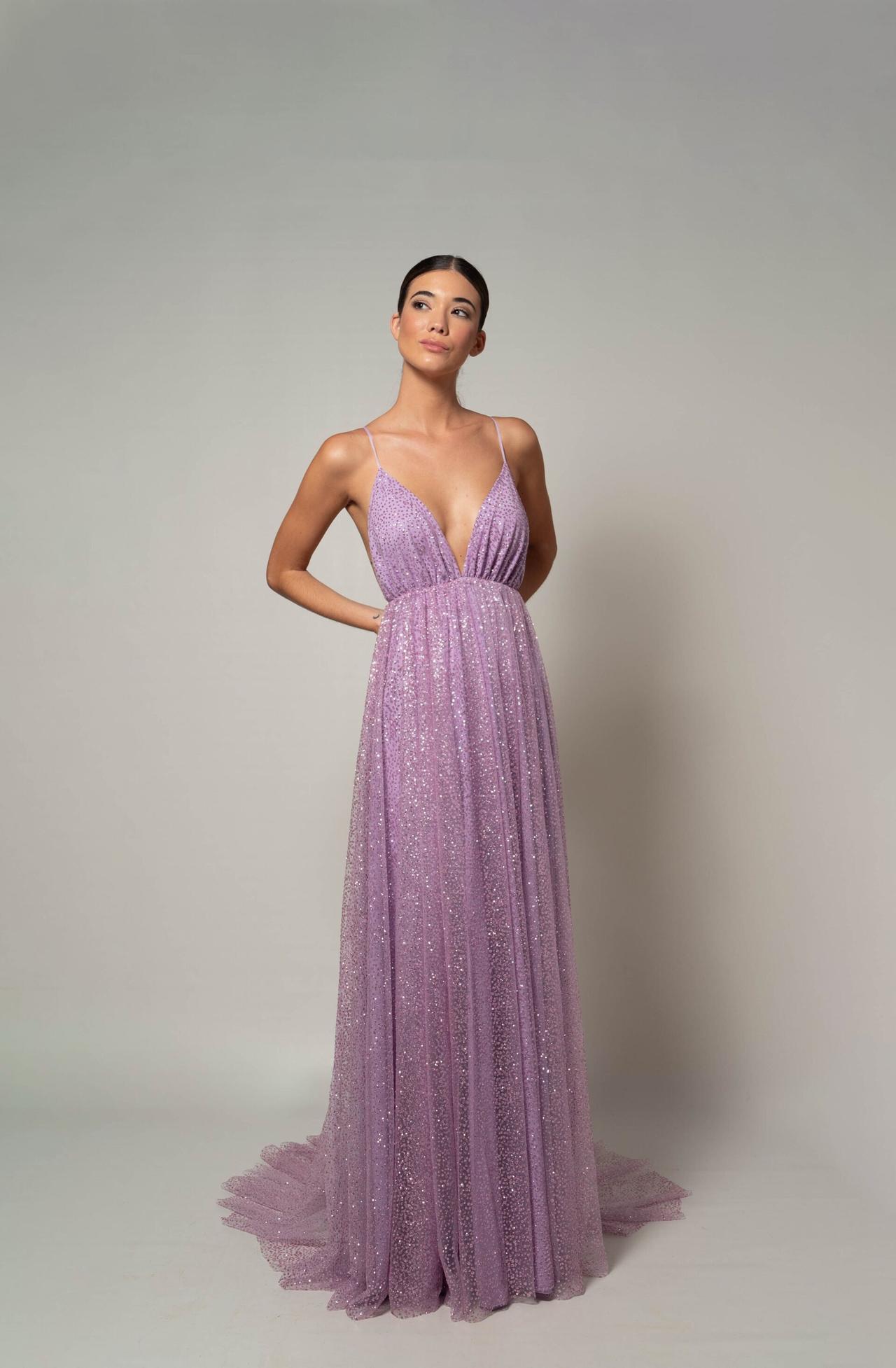 vestido mae noivo lilas