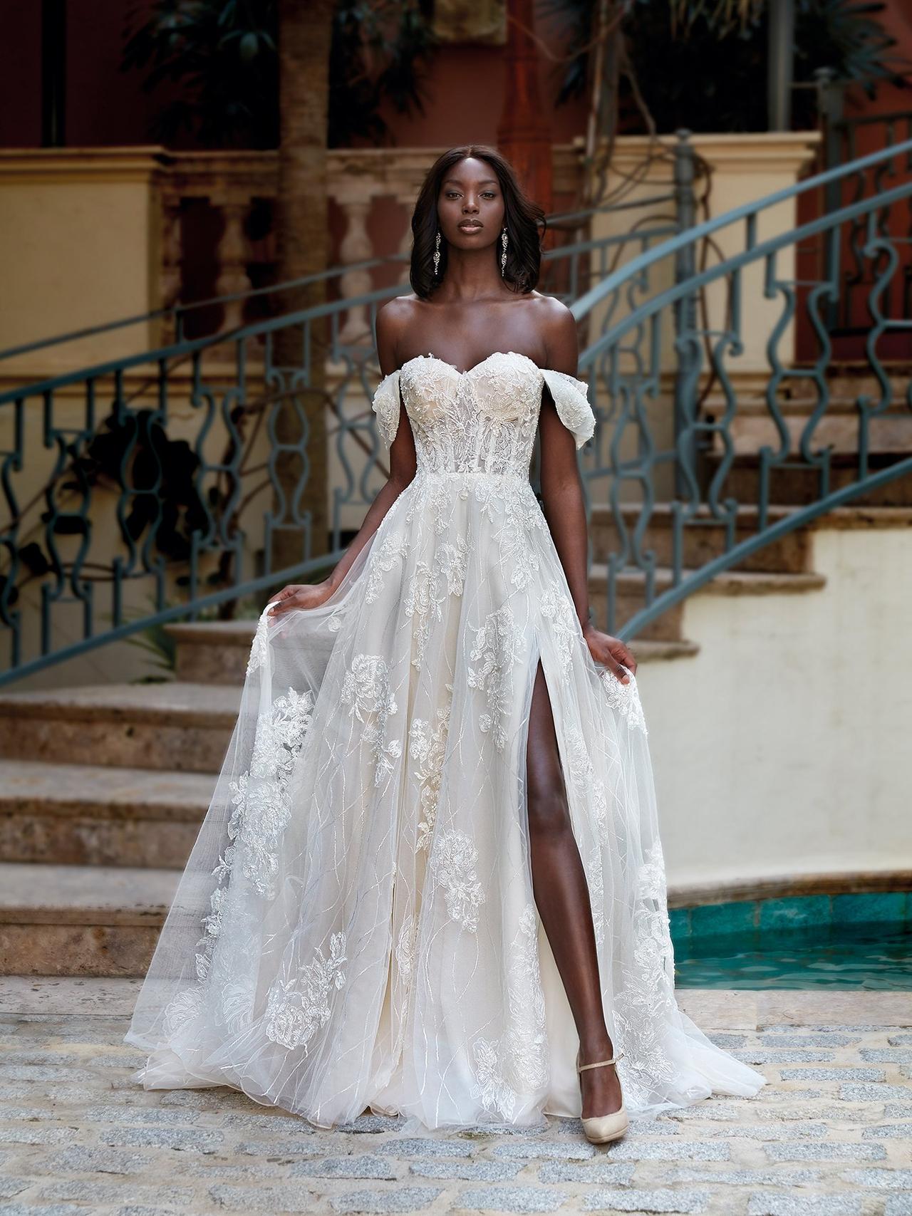 Vestidos de noiva com fenda: 115 modelos quem se casa em 2023!