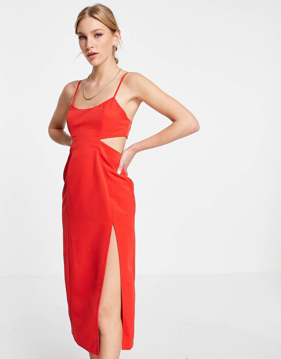 vestido vermelho para casamento