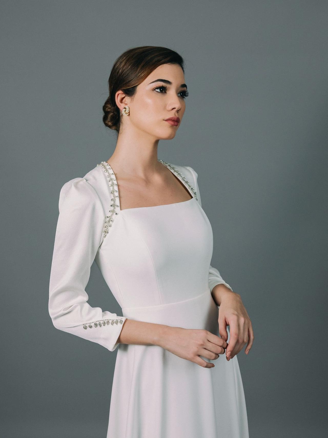 Vestido de noiva para casamento civil