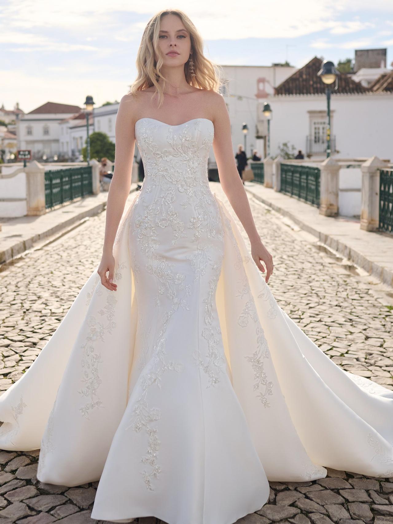 Vestido de noiva decote coração