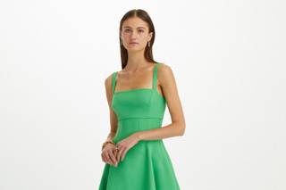 Vestido de festa verde