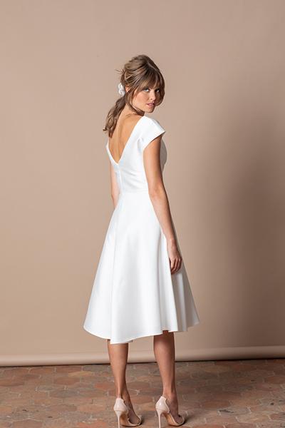 Vestido de noiva minimalista