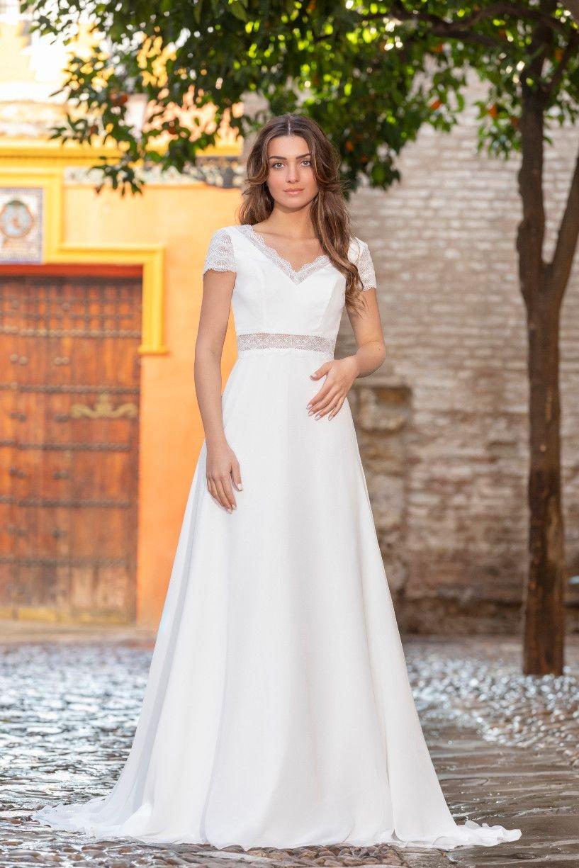 Vestido de noiva para casamento civil