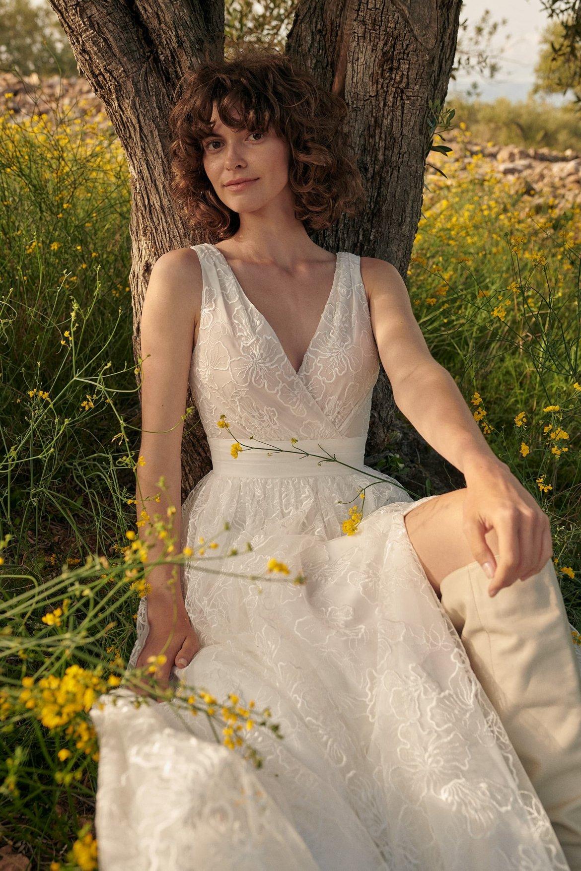 Vestido de noiva para casamento civil