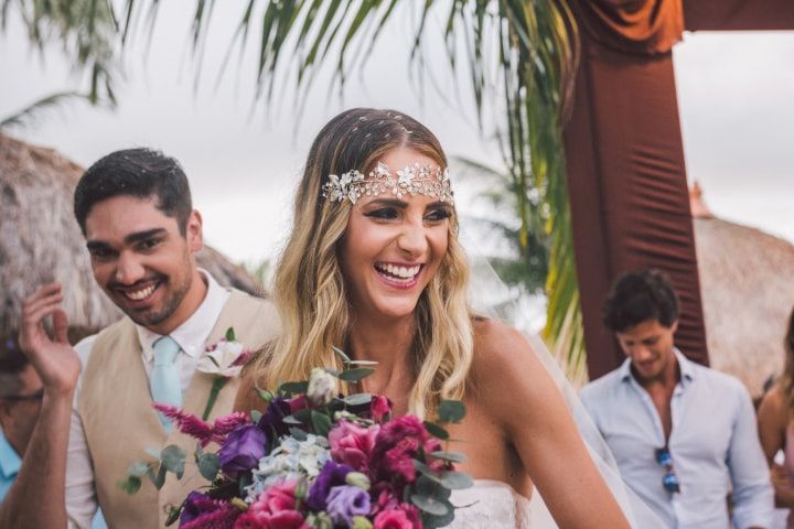  O Casamento de Beatriz e Diego: um destination wedding diante do mar