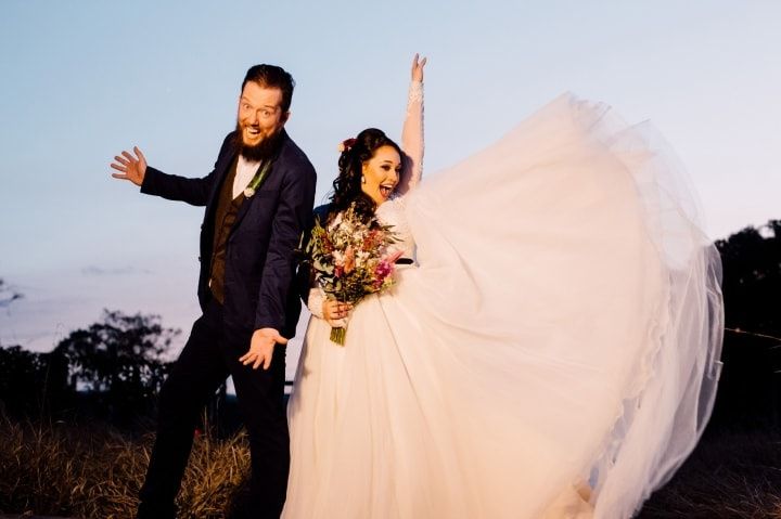 O casamento de Vanessa e Henrique: mistura de estilos e um resultado incrível!