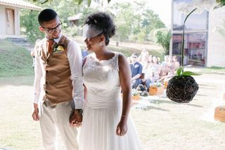 Penteados de casamento para cabelo crespo