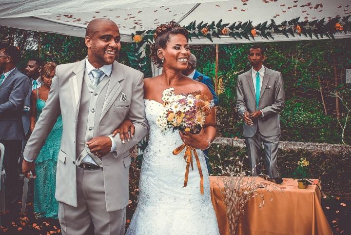 Penteados de casamento para cabelo crespo