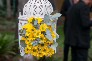 Decoração em amarelo