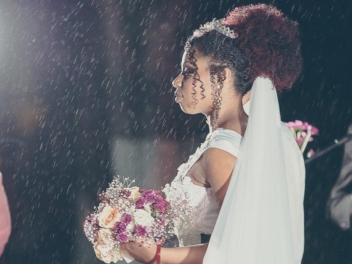 Penteados de casamento para cabelo crespo