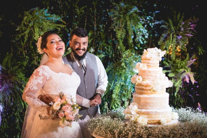 O casamento de Flávia e Gabriel: um conto de fadas moderno