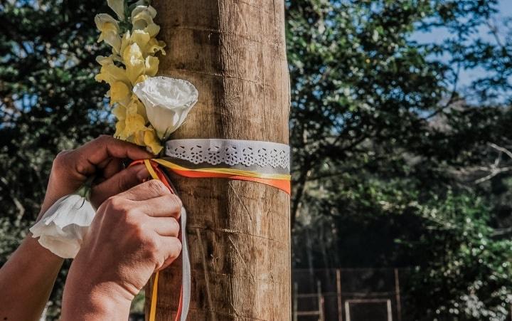 Decoração em amarelo