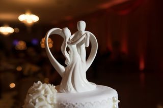 Cake topper de casamento original