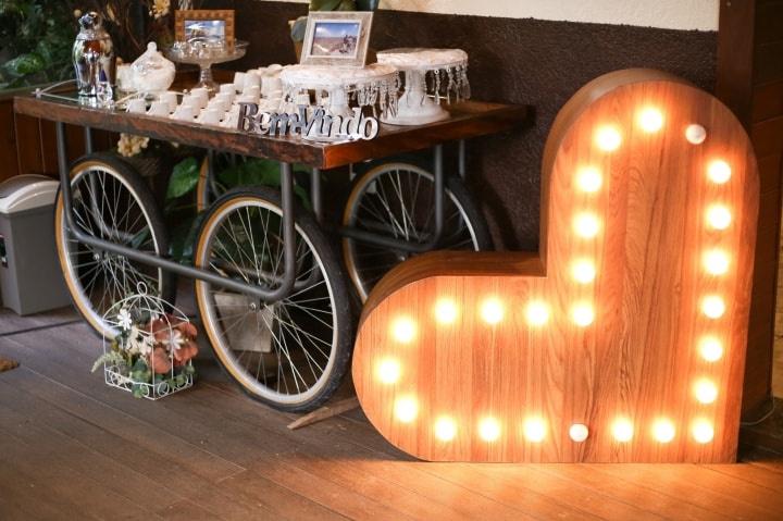 Decoração para casasamento ao ar livre