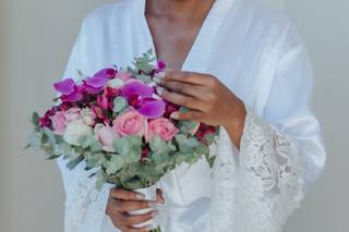 Penteados de casamento para cabelo crespo