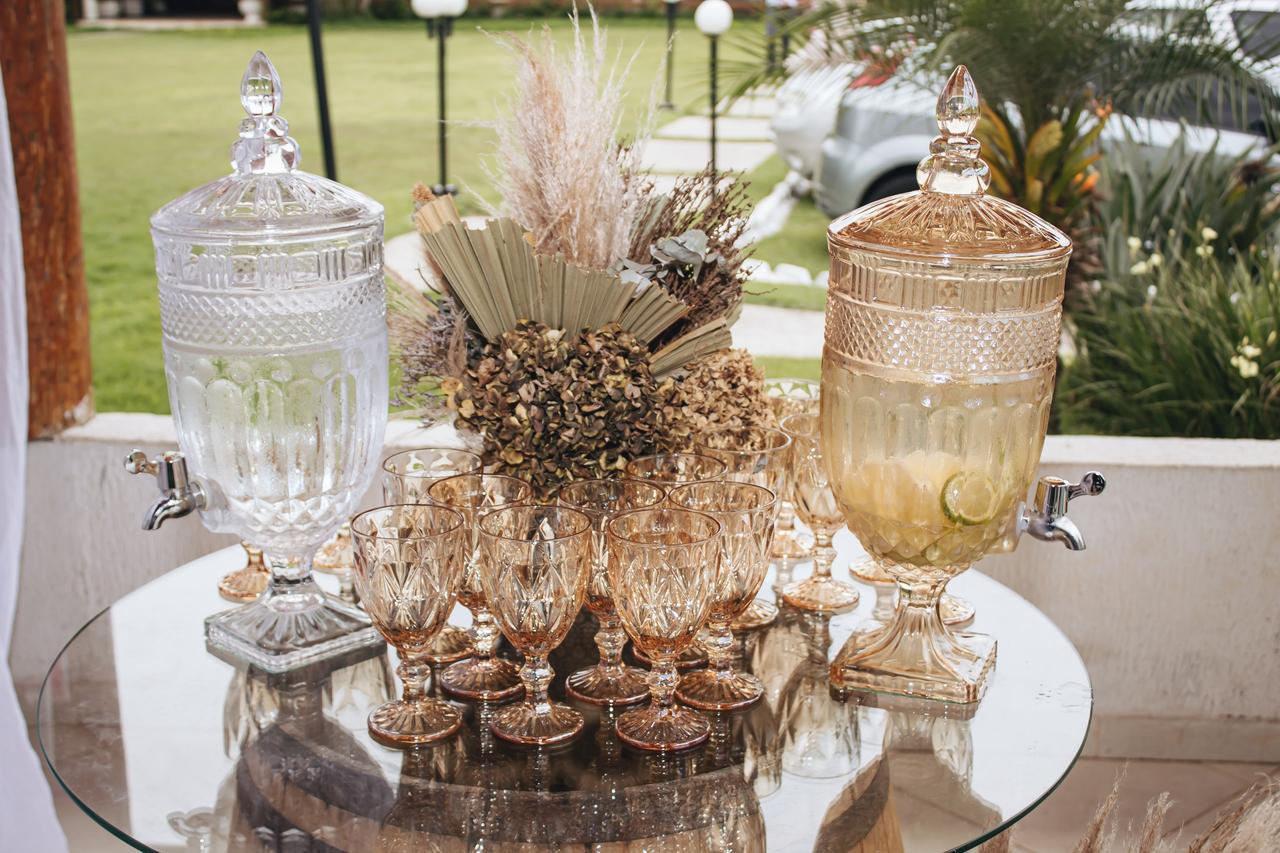 Buffet de casamento de manhã