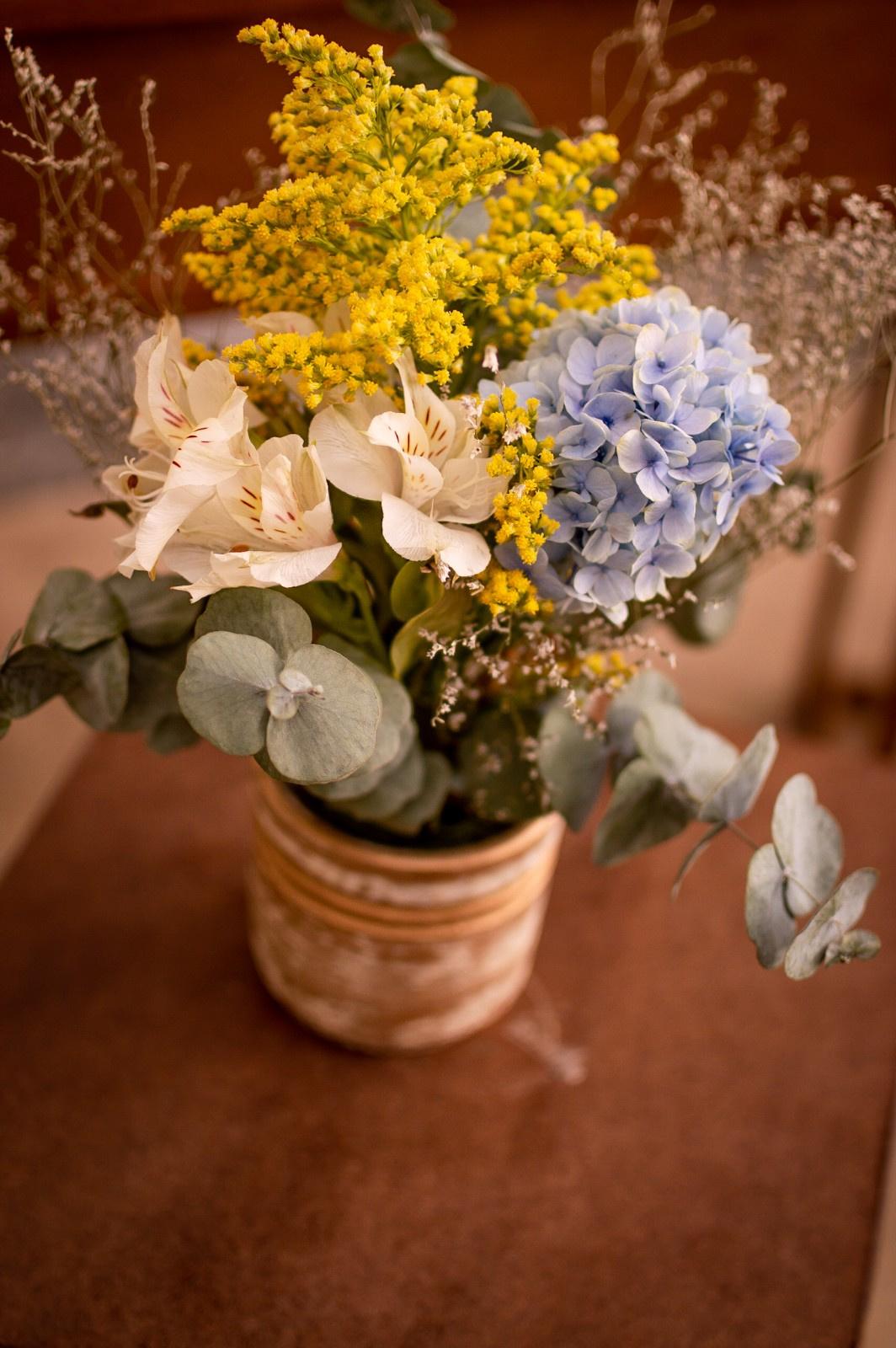 Centro de mesa para casamento