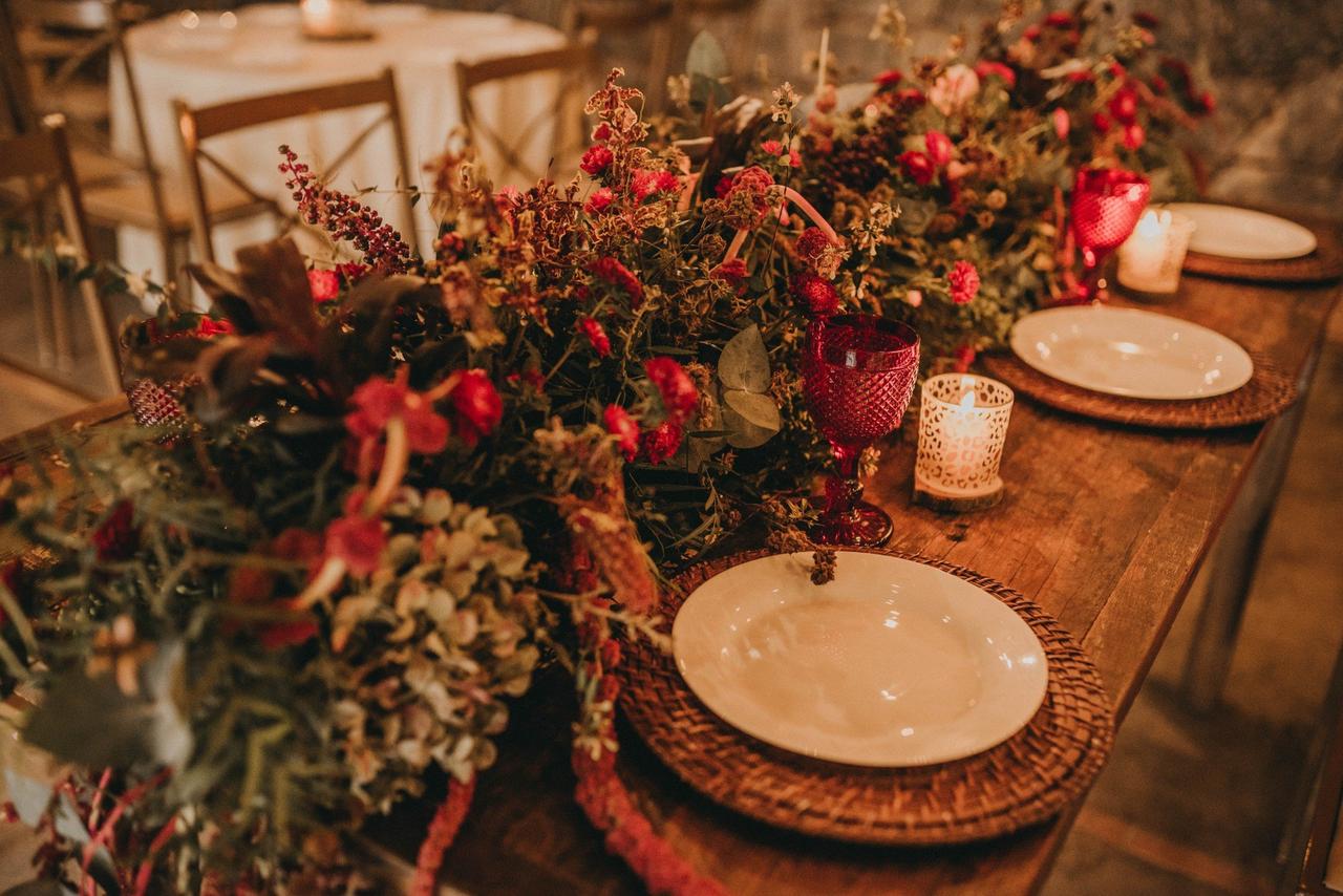 Decoração rústica para casamento