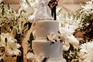 Fotos de bolo de casamento