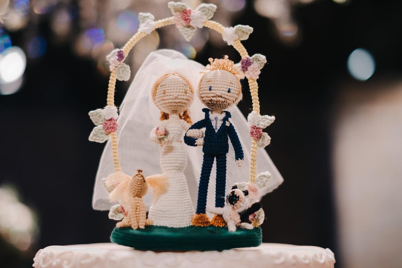 Topos de bolo criativos para casamento - Internovias