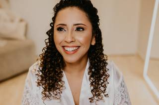penteado madrinha casamento com cacho