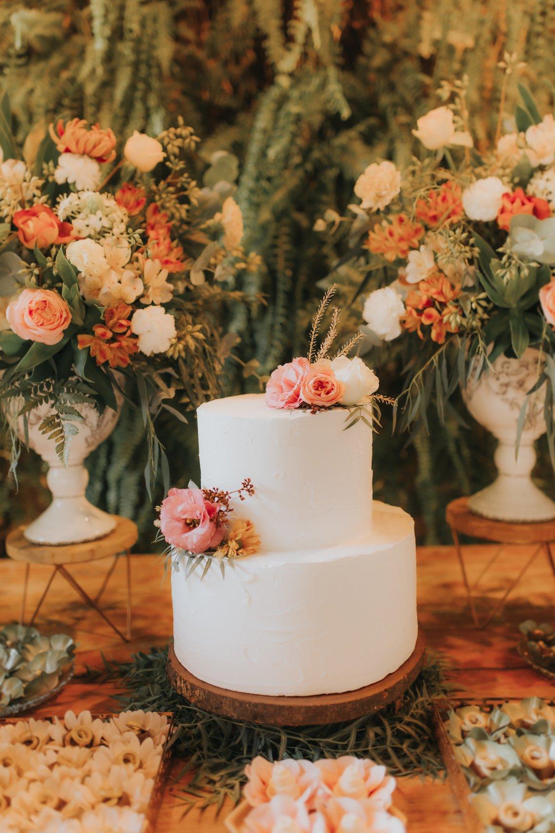 Foto de bolo fofo de casamento