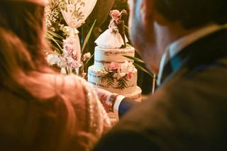 Noivinhos para o topo do bolo de casamento