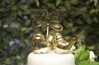 Cake topper de casamento original