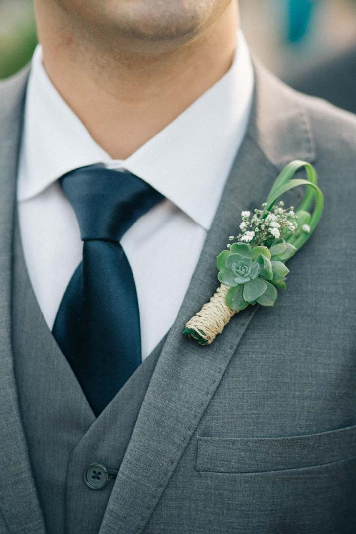 Boutonnière do noivo