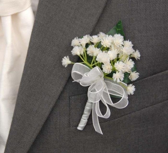 Boutonnière do noivo