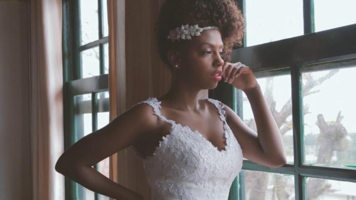 Penteados de casamento para cabelo crespo