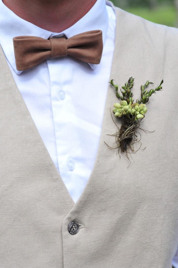 Boutonnière do noivo