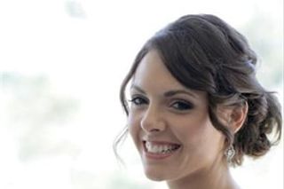 Penteado curto de casamento