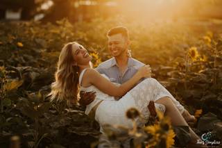 decoração girassol casamento