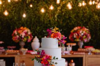 Foto de bolo de casamento