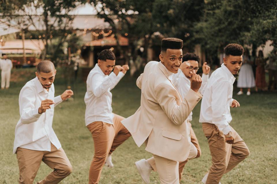 Roupa padrinho e madrinha de sale casamento