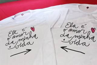 presente aniversário casamento camiseta personalizada