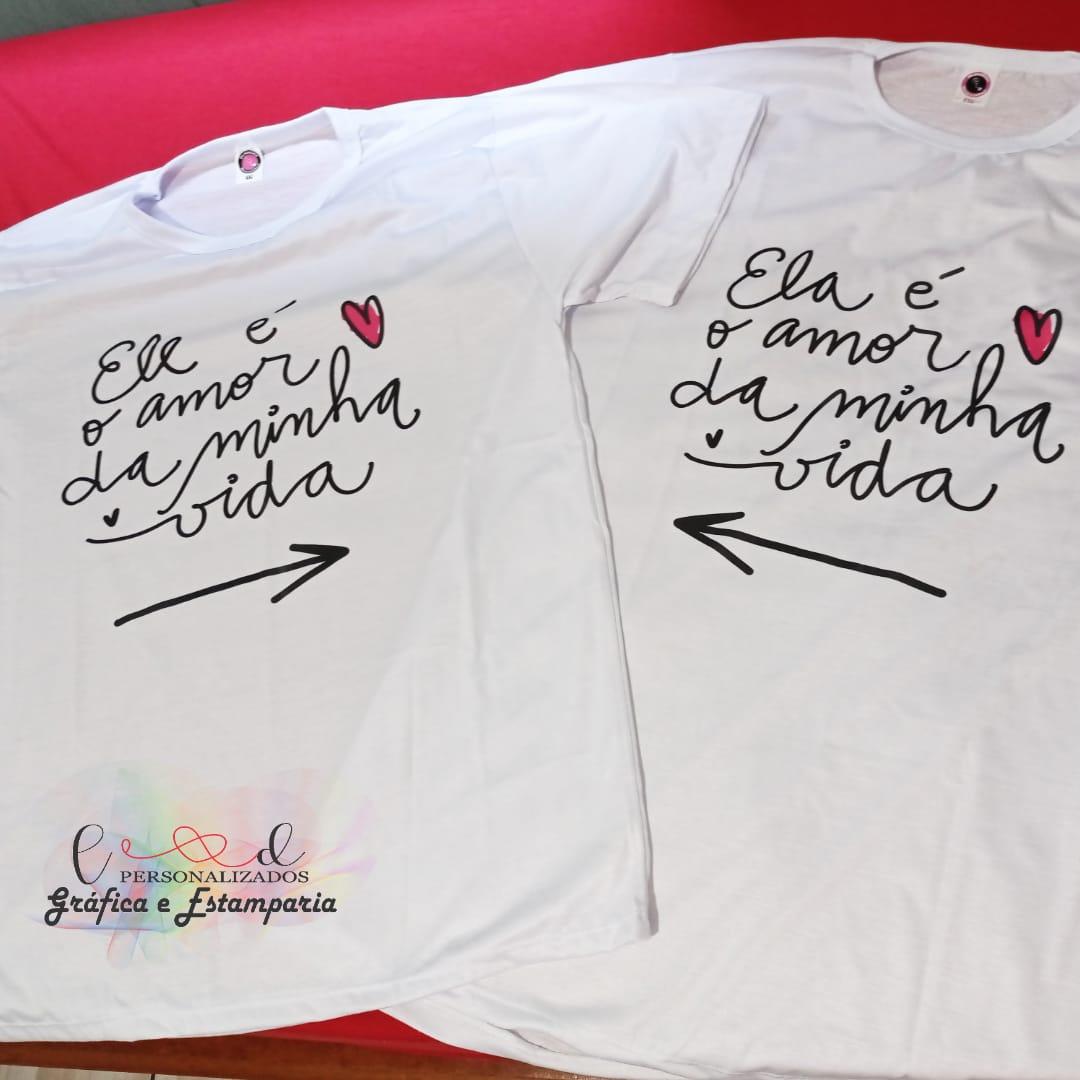 presente aniversário casamento camiseta personalizada