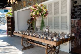 Mesa do café para casamento