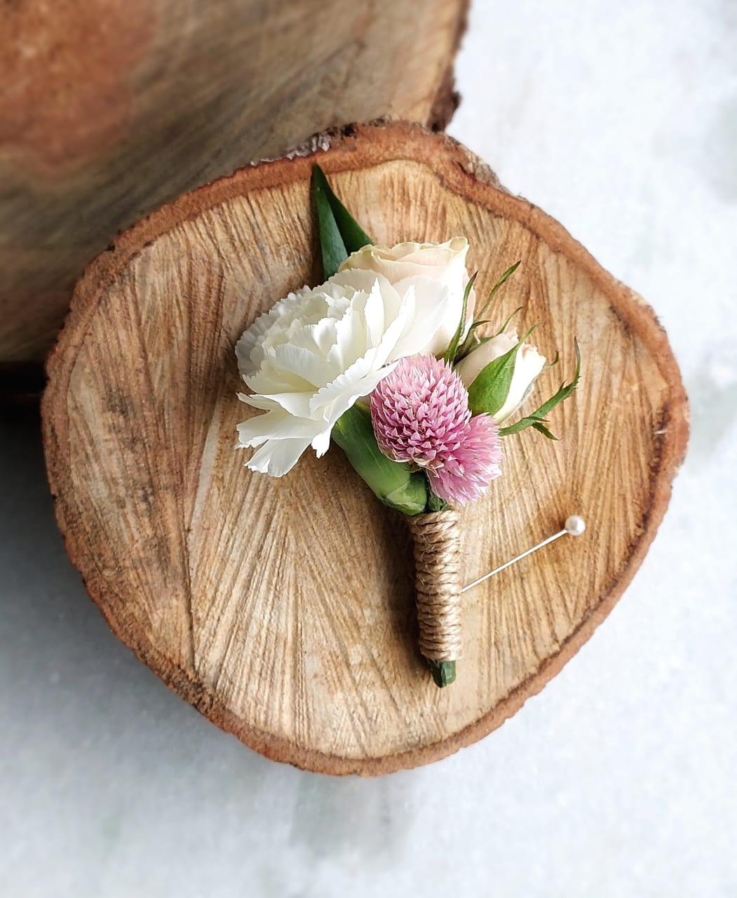 Boutonnière do noivo