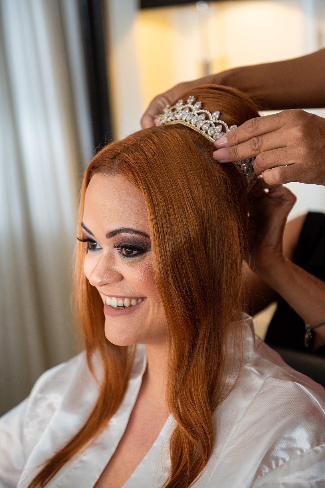 tradição casamento grinalda para rainhas